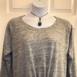 Nine Britton Eisley Knot Front Knit top